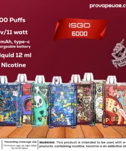 ISGO 6000 Puffs Disposable