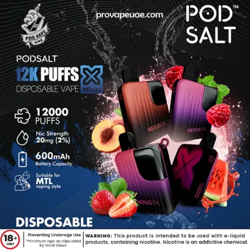 Pod Salt Nexus 12k Puffs