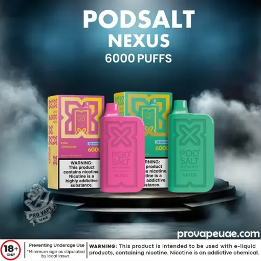 PodSalt Nexus 6000 Puffs