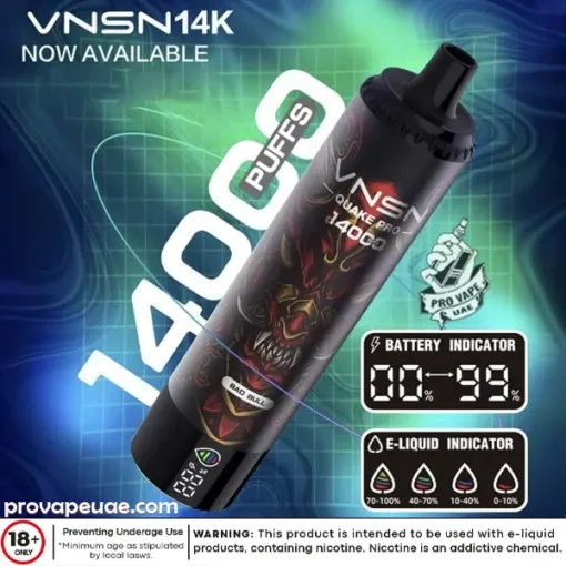 VNSN Quake Pro 14000 Puffs