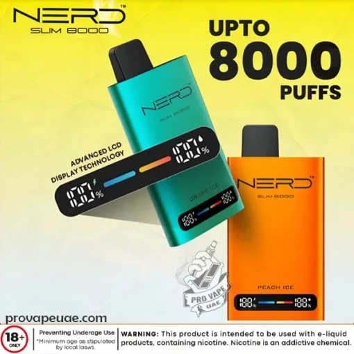 Nerd Slim 8000 Puffs