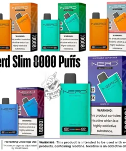 Nerd Slim 8000 Puffs