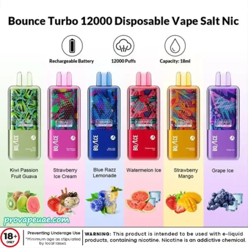 Bounce Turbo 12000 Puffs