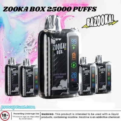 Zooka Box 25K Puffs