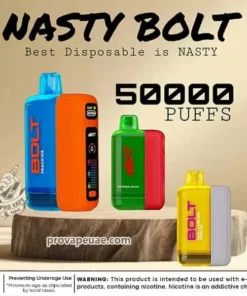 Nasty Bolt 50K Puffs