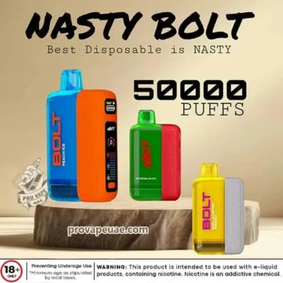 Nasty Bolt 50K Puffs