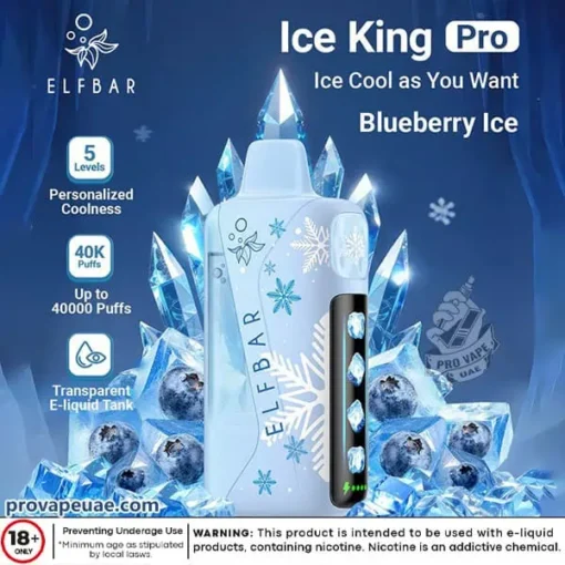 Elfbar Ice King Pro 40K Puffs Disposable Vape in Dubai