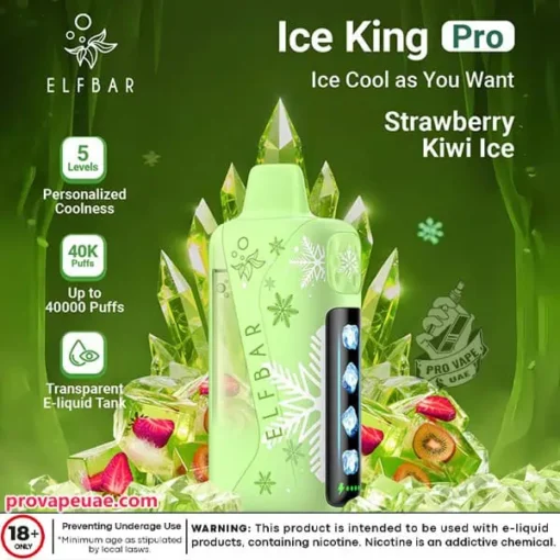 Elfbar Ice King Pro 40K Puffs Disposable Vape in Dubai