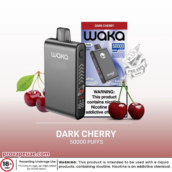 Waka Blade 50000 Puffs Disposable Vape Device in Dubai-Dark Cherry