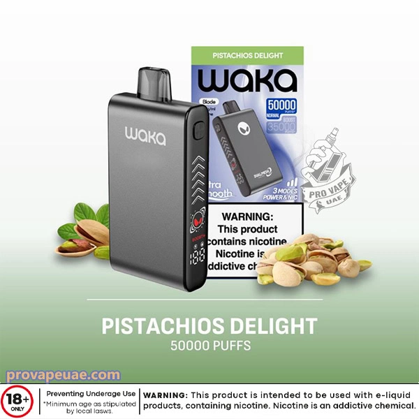 Waka Blade 50000 Puffs Disposable Vape Device in Dubai-Pistachios Delight