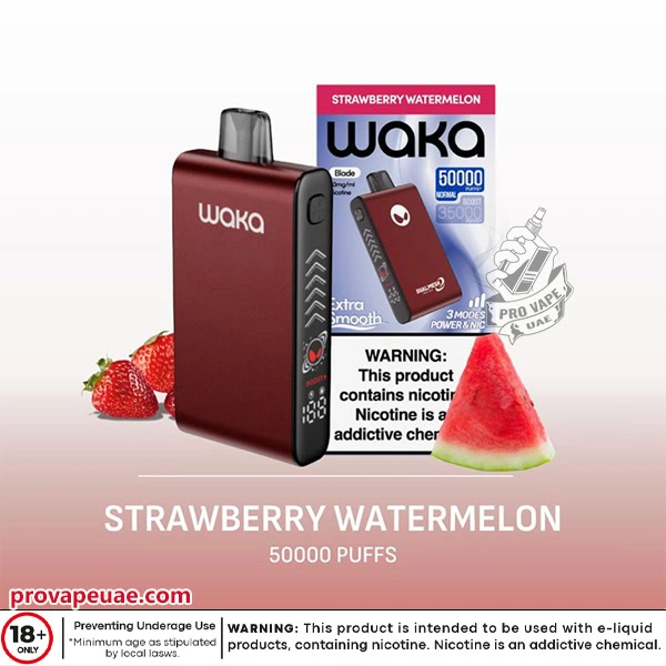 Waka Blade 50000 Puffs Disposable Vape Device in Dubai-Strawberry Watermelon
