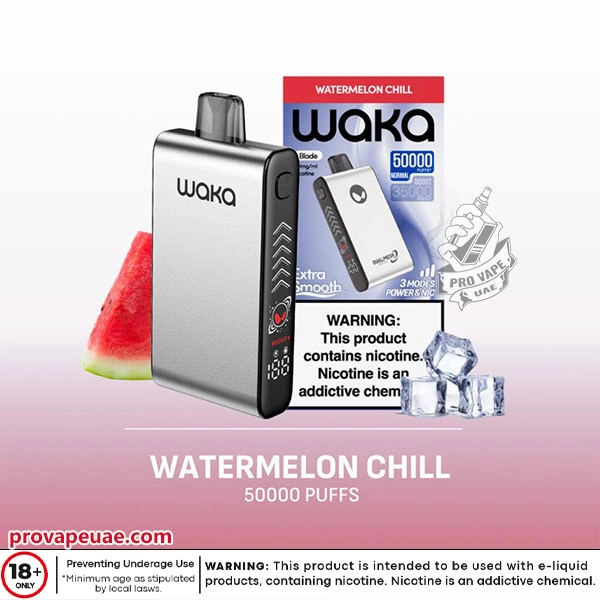 Waka Blade 50000 Puffs Disposable Vape Device in Dubai-Watermelon Chill